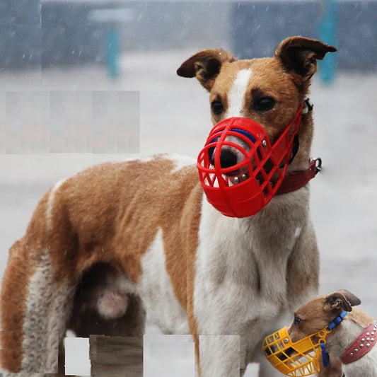🐕‍🦺🛡️ Breathable Dog Muzzle – Stop Biting & Barking!