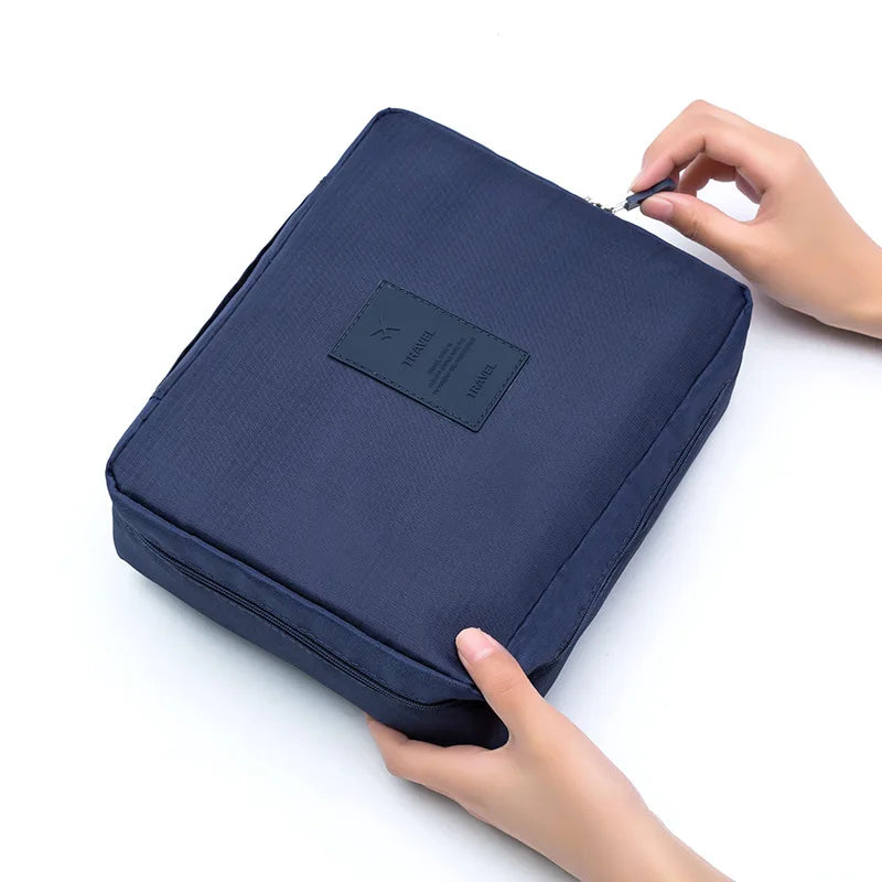 💄🎒 High-Capacity Waterproof Makeup Bag – Travel & Cosmetic Organizer for Women 🧴✨