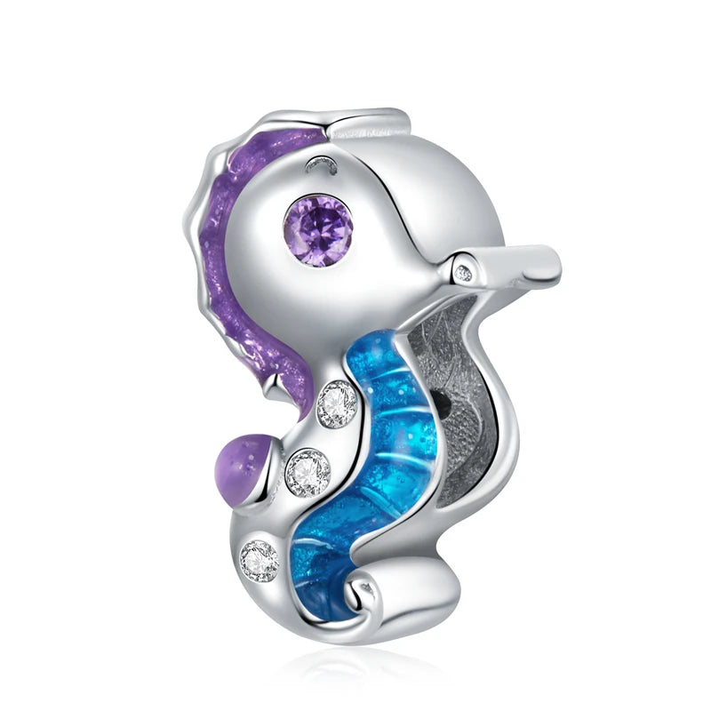 🌊 WOSTU 925 Sterling Silver Ocean Charm Collection – Create Your Coastal Jewelry Story! ✨
