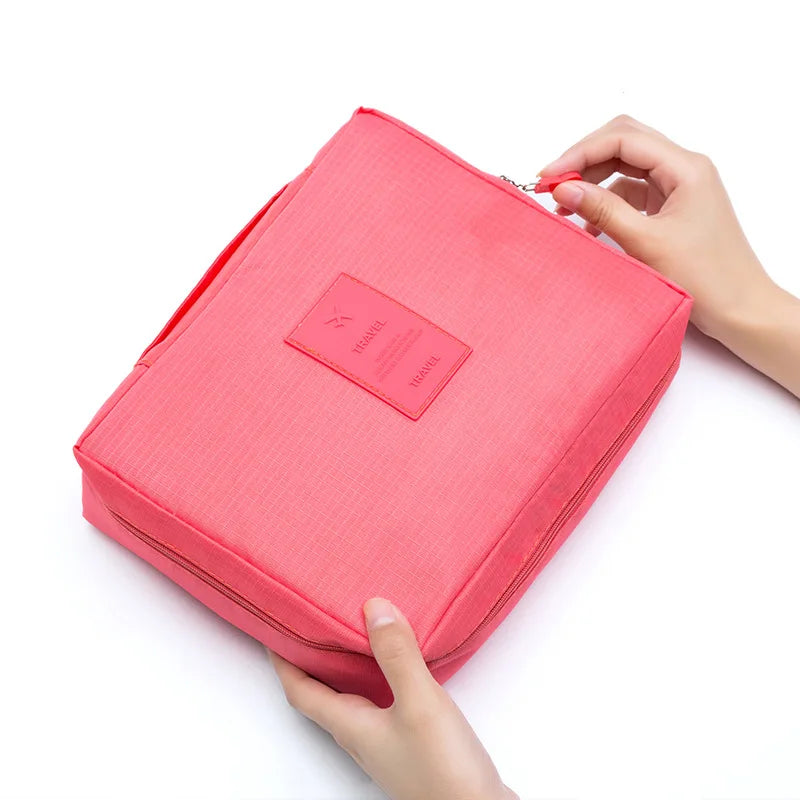 💄🎒 High-Capacity Waterproof Makeup Bag – Travel & Cosmetic Organizer for Women 🧴✨