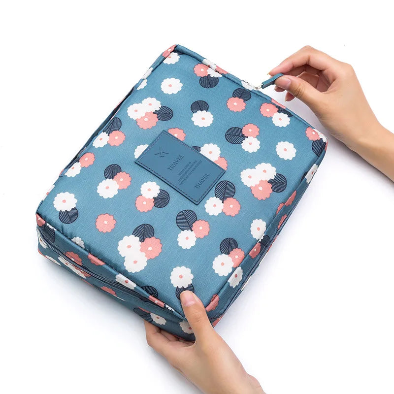 💄🎒 High-Capacity Waterproof Makeup Bag – Travel & Cosmetic Organizer for Women 🧴✨