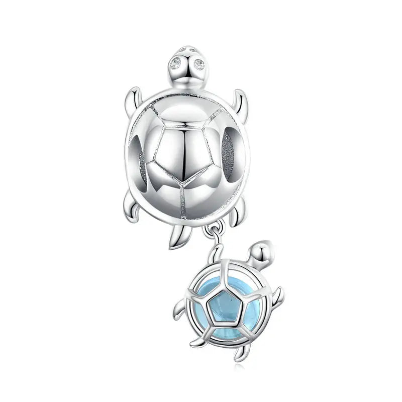 🌊 WOSTU 925 Sterling Silver Ocean Charm Collection – Create Your Coastal Jewelry Story! ✨