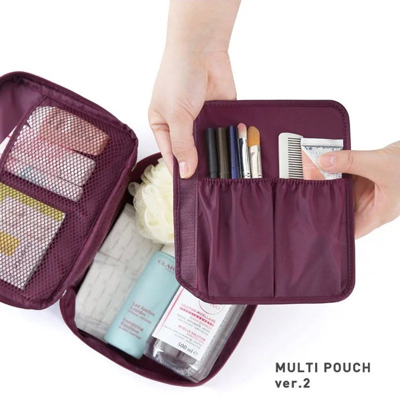 💄🎒 High-Capacity Waterproof Makeup Bag – Travel & Cosmetic Organizer for Women 🧴✨