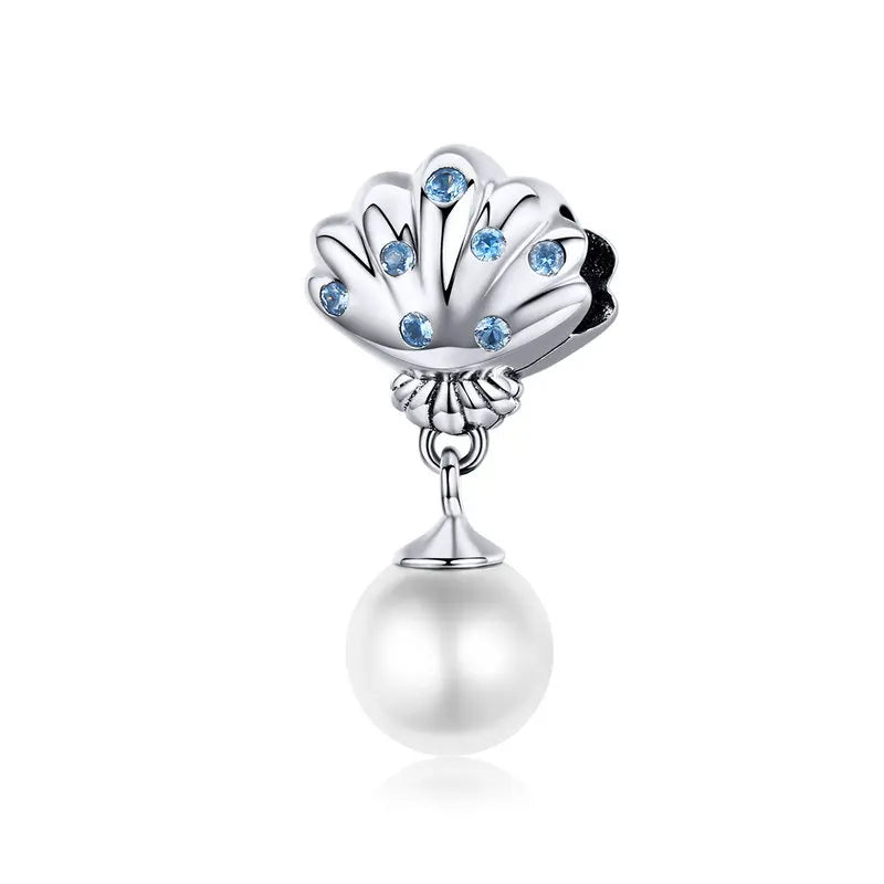 🌊 WOSTU 925 Sterling Silver Ocean Charm Collection – Create Your Coastal Jewelry Story! ✨