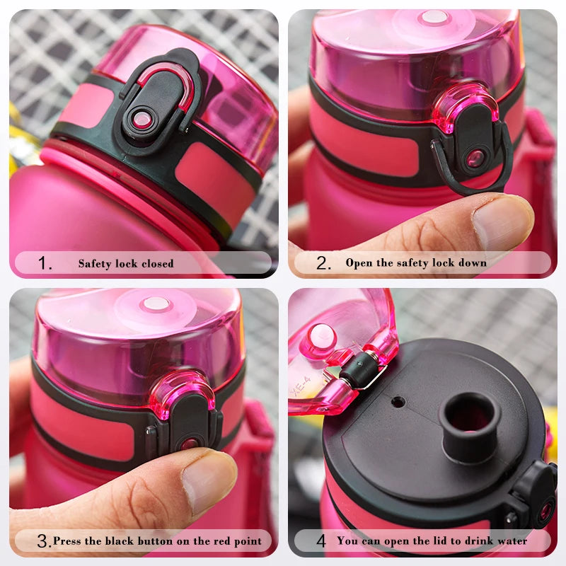 🏋️‍♂️💧 Sports Shaker Water Bottle 500/1000ml – Lightweight, Portable & Practical! 🎒✨