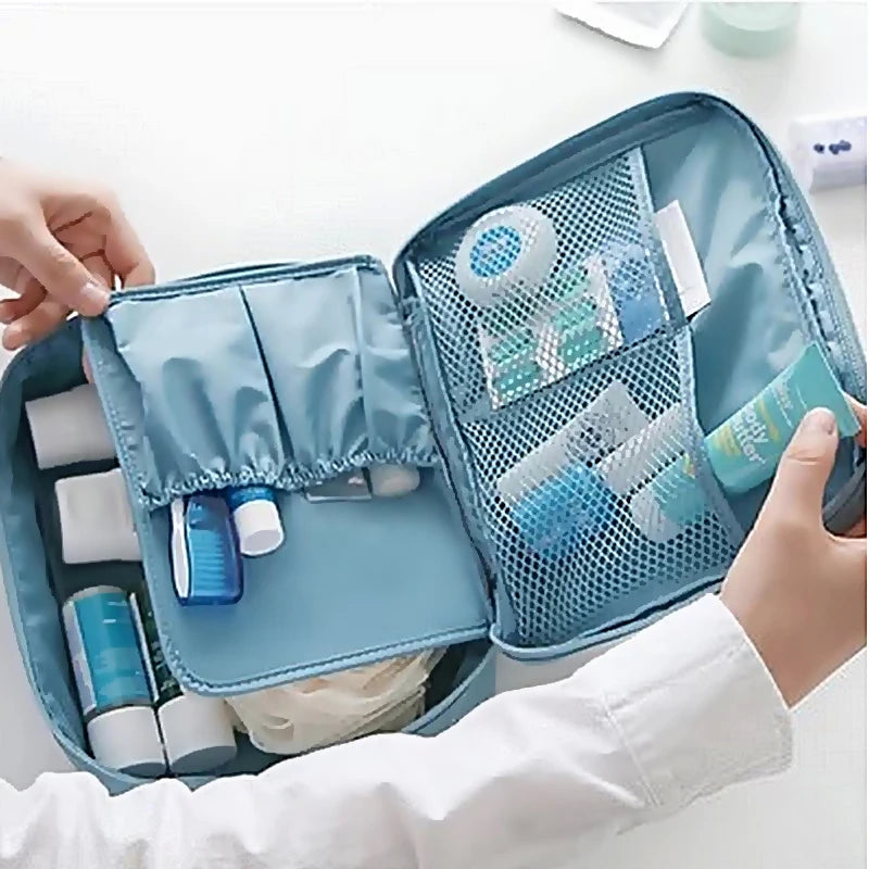 💄🎒 High-Capacity Waterproof Makeup Bag – Travel & Cosmetic Organizer for Women 🧴✨