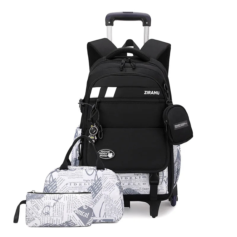 🎒✨ Kids Rolling School Bag – Style, Comfort & Fun on Wheels! 🛼🧒💼