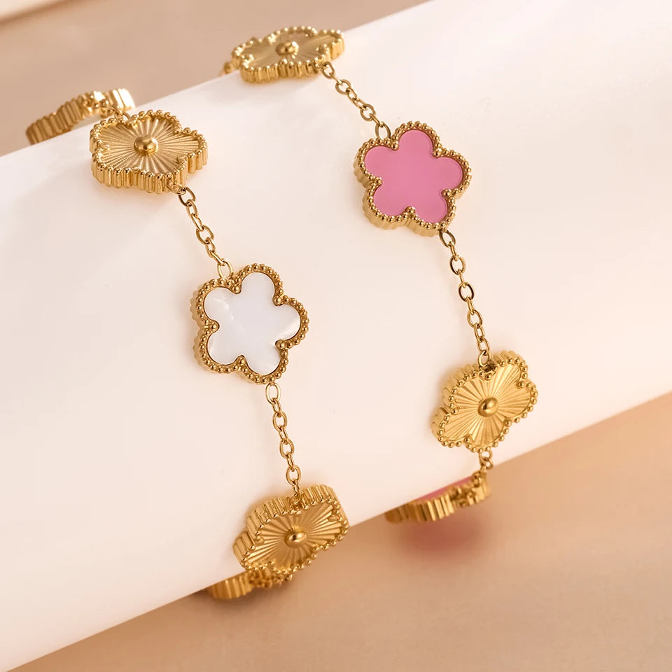 🍀 Yupsk Lucky Clover Bracelet – Wear Your Good Fortune!