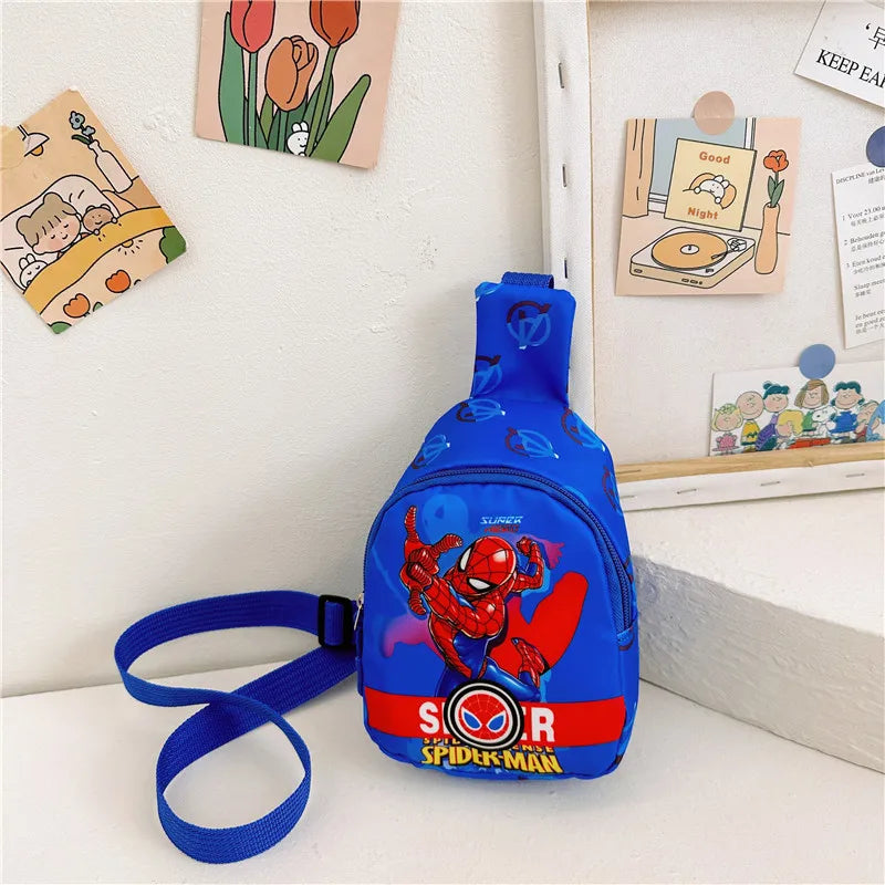 🕷️ Spider-Man Kids Crossbody Bag – Cute Cartoon Design 🎒✨