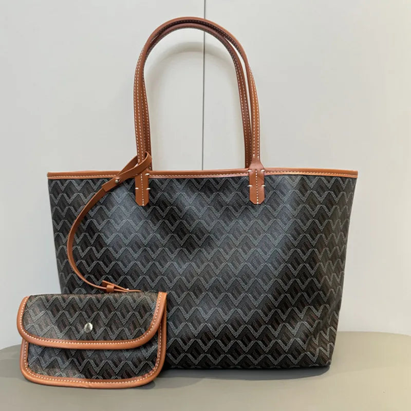 👜💎 A+++++ Leather Tote Bag | Large Capacity Women’s Shoulder & Shopping Handbag – Designer Style with Sturdy Handles