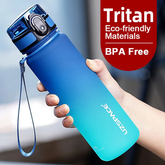 🏋️‍♂️💧 Sports Shaker Water Bottle 500/1000ml – Lightweight, Portable & Practical! 🎒✨
