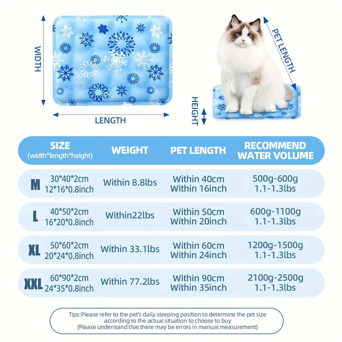 ❄️🐶 Pet Cooling Pad – Stay Cool & Comfy!