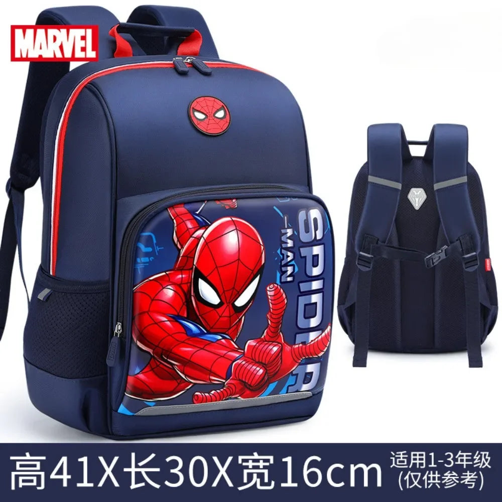🕸️🎒 Marvel Spider-Man Backpack – Tough, Safe & Superhero-Ready! 🦸‍♂️
