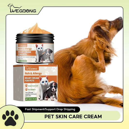 🌿🐱 Pet Skin Care Cream – Itch Relief & Ringworm Treatment!