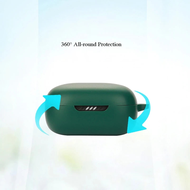 🎧 غطاء سيليكون لسماعات JBL Live Pro 2 – مقاوم للصدمات والغبار، قابل للغسل لحماية مثالية! 🔒✨