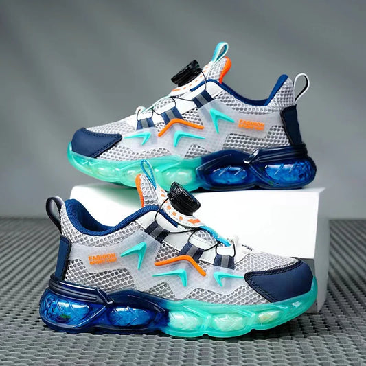 👟🌬️ 2024 Kids’ Summer Sneakers – Breathable & Easy Wrap-Around Laces! ☀️🧒