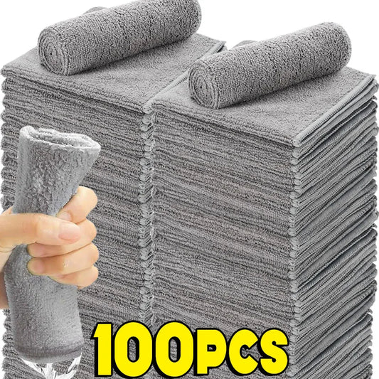 **🚗 Premium Thick Microfiber Cloths – Streak-Free Shine, Every Time!