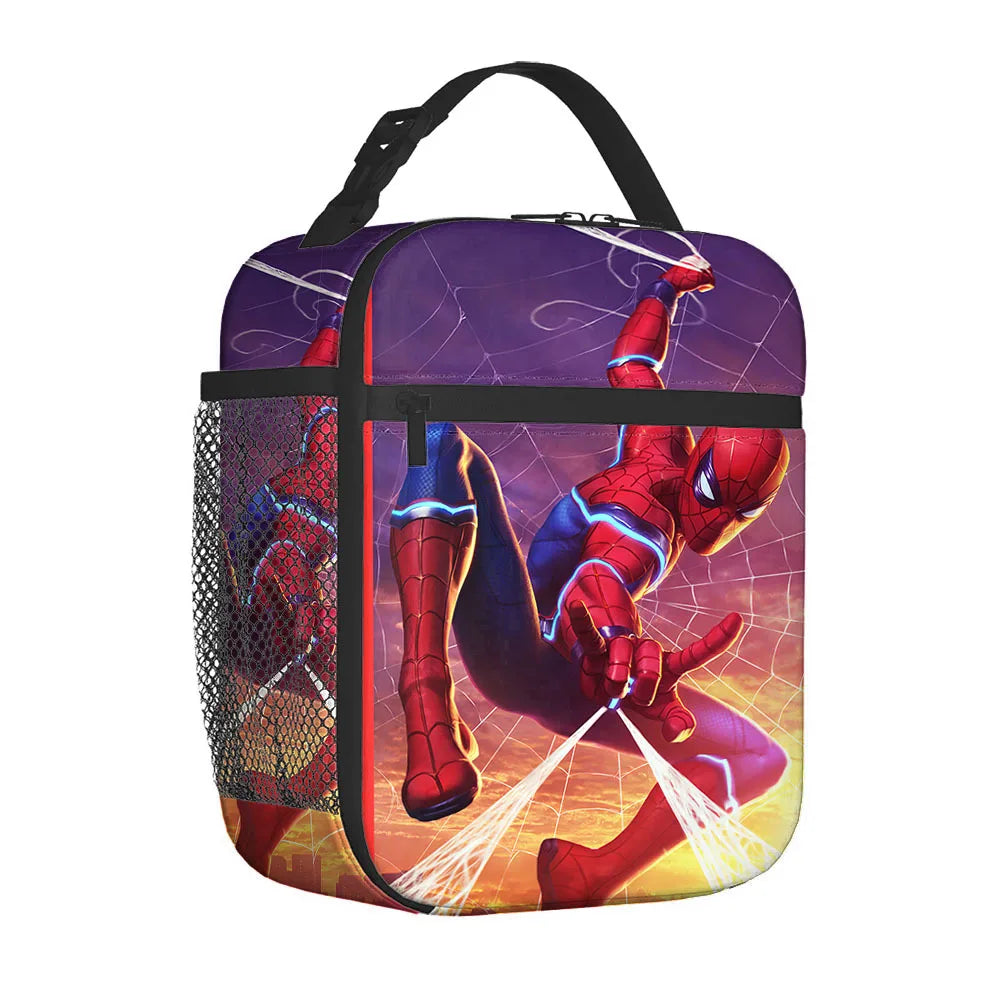 🕷️🧊 Spider-Man Insulated Lunch Bag for Kids – Official Marvel Design! 💥