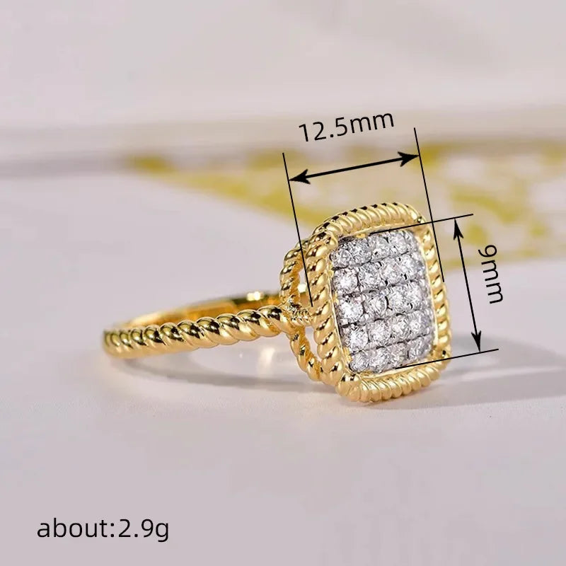 💎 2025 Petite Zirconia Ring – Subtle Sparkle, Unforgettable Glamour!