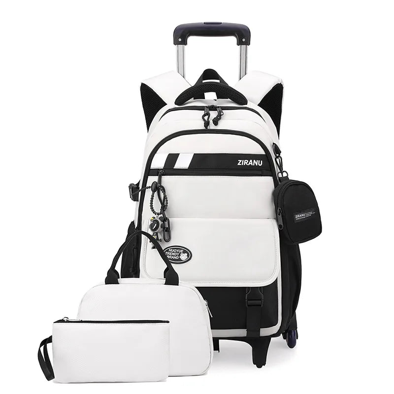 🎒✨ Kids Rolling School Bag – Style, Comfort & Fun on Wheels! 🛼🧒💼