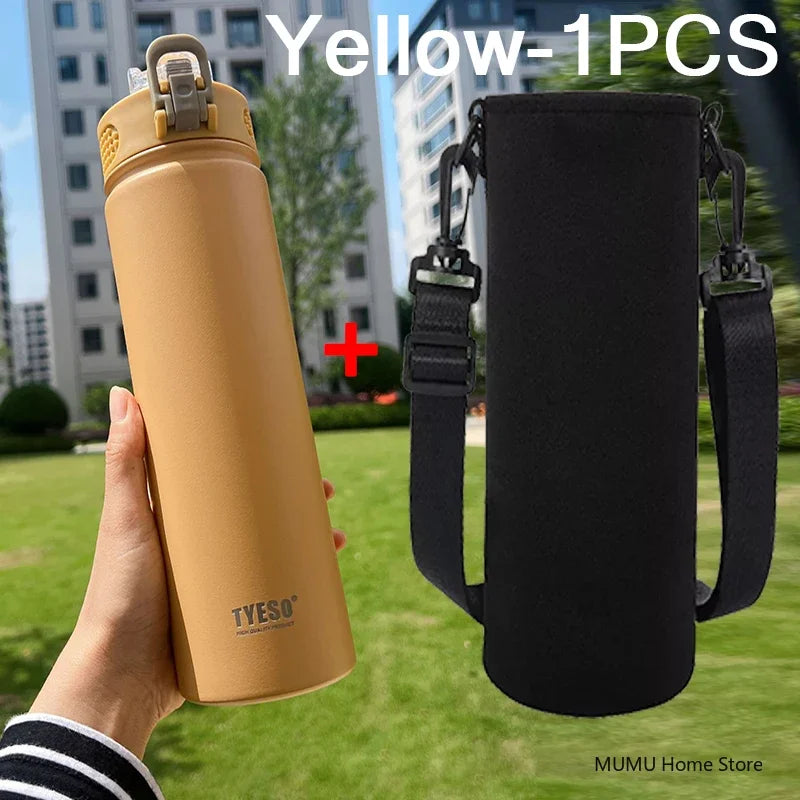 🚗💧 Tyeso Thermal Bottle 600/750ML – Style, Performance & Comfort Wherever You Go! 🔥❄️