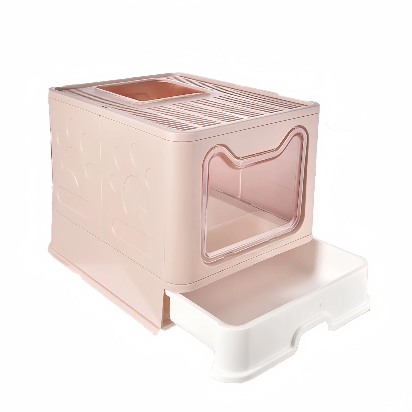 🐾 Fold & Go Litter Box – The Smarter Way to Manage Cat Waste!