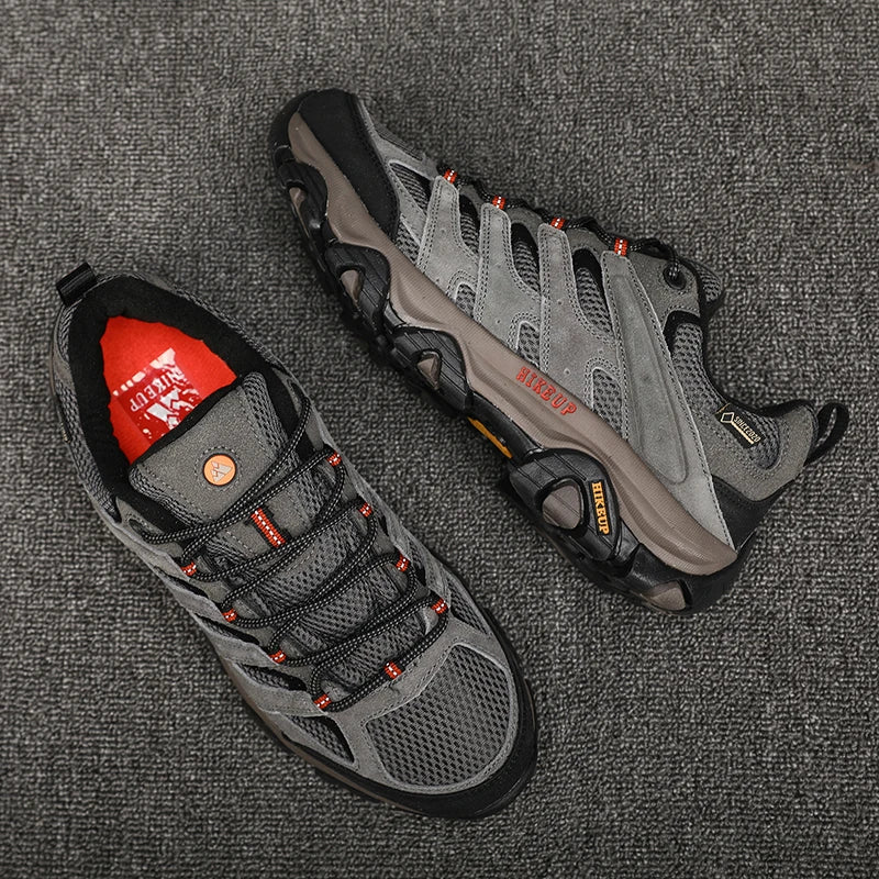 🔥 HIKEUP Outdoor Shoes for Men 🥾 Climbing | Running | Work-Ready 💼