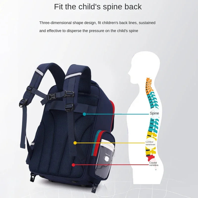 🎒🛞 Kids Trolley School Bag – Back to School in Comfort & Fun! ✨📚