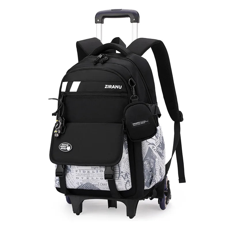 🎒✨ Kids Rolling School Bag – Style, Comfort & Fun on Wheels! 🛼🧒💼