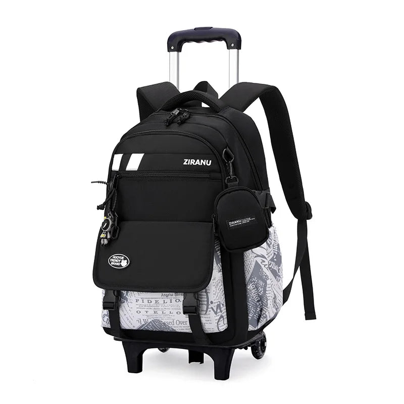 🎒✨ Kids Rolling School Bag – Style, Comfort & Fun on Wheels! 🛼🧒💼