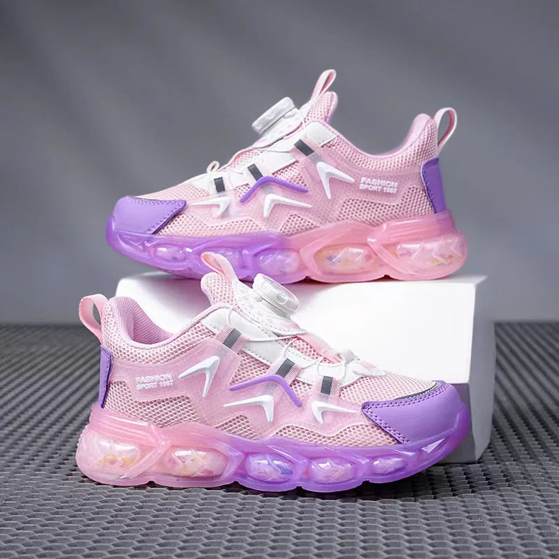 👟🌬️ 2024 Kids’ Summer Sneakers – Breathable & Easy Wrap-Around Laces! ☀️🧒