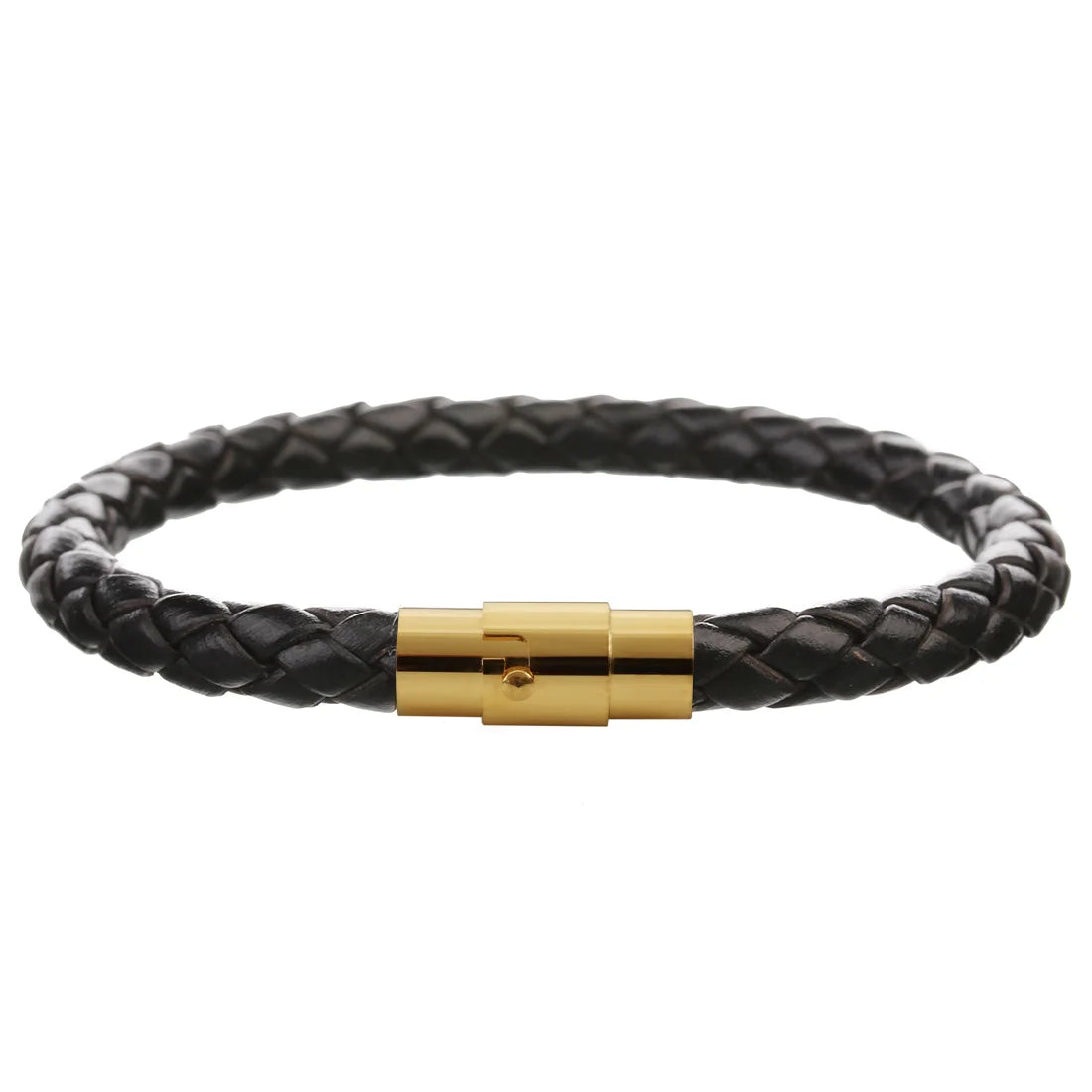 🔥 Handmade Vintage Leather Bracelet for Men – Magnetic Buckle & Adjustable Fit (19-22cm) 🔥