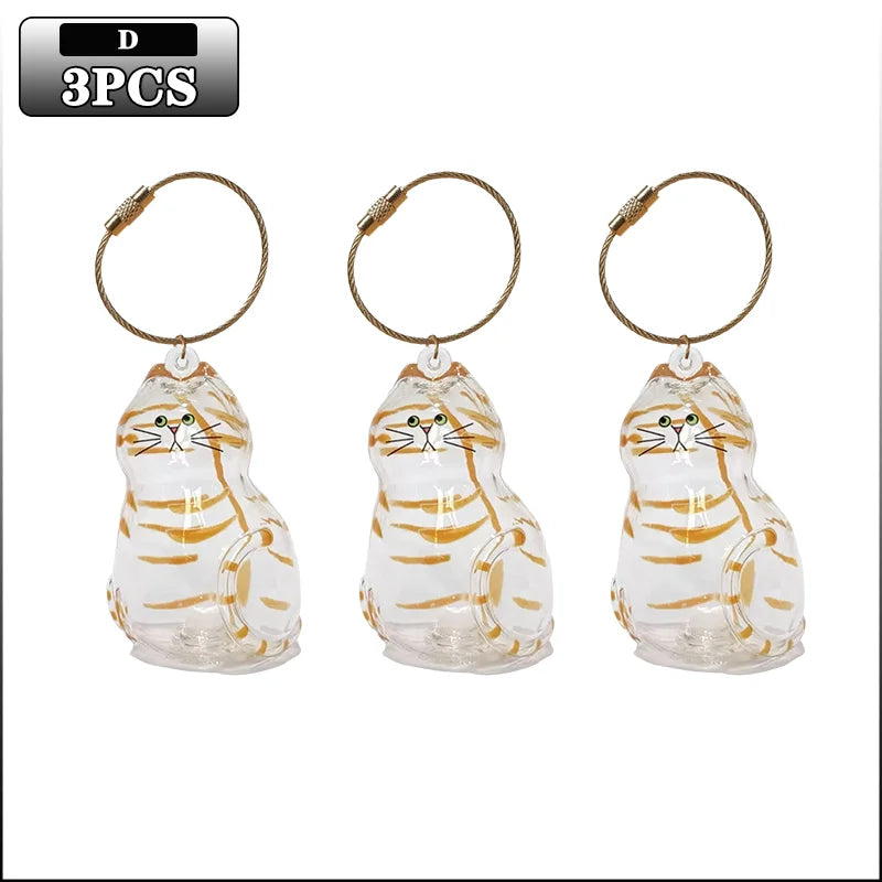 Transparent Cat Hair Keepsake Charm