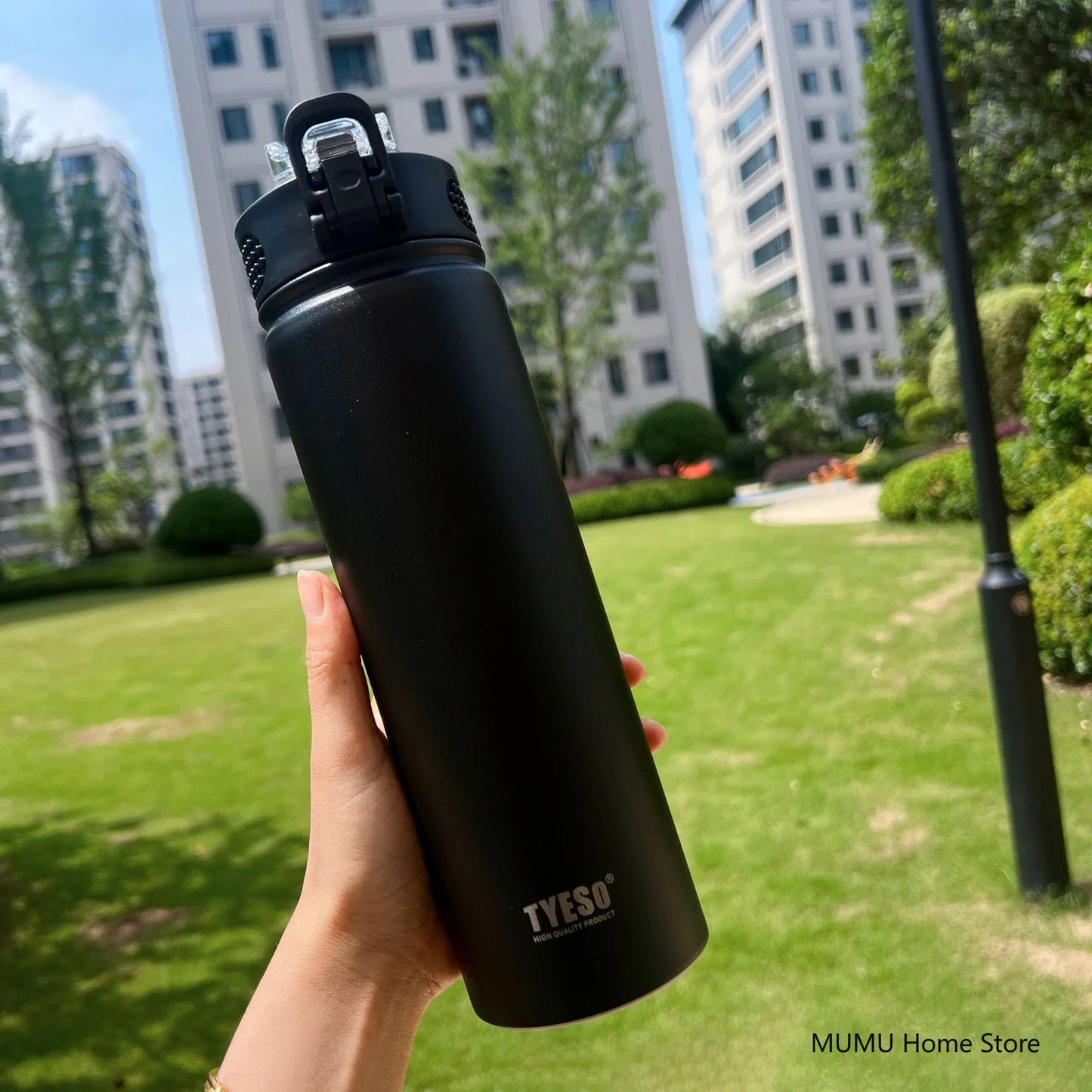 🚗💧 Tyeso Thermal Bottle 600/750ML – Style, Performance & Comfort Wherever You Go! 🔥❄️