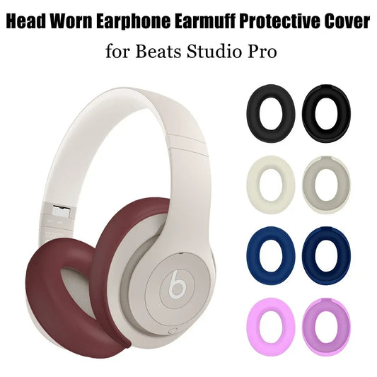 🎧 Silicone Earmuff Covers for Beats Studio Pro – Hygienic Protection Meets Luxury Comfort!