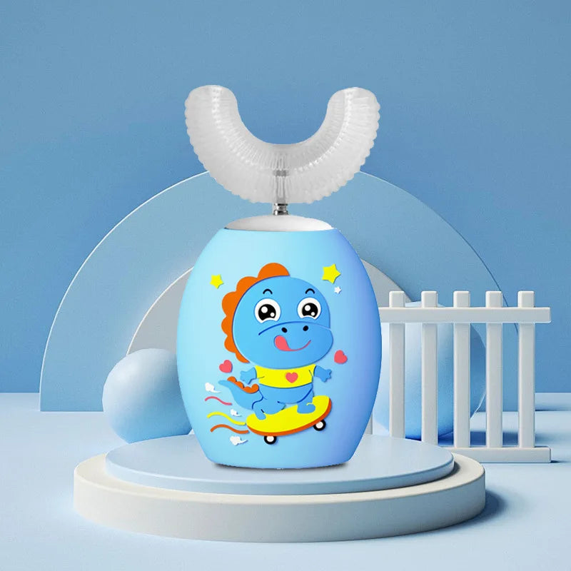 (🔥Summer Hot Sale Now) 360° Electric U-Shaped Toothbrush