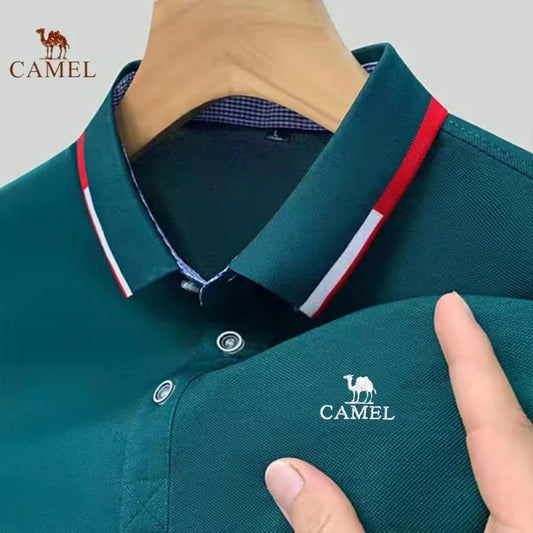 ☀️👕 Summer Fresh! Embroidered Polo 🔥 Comfy & Stylish for Men 😎👌