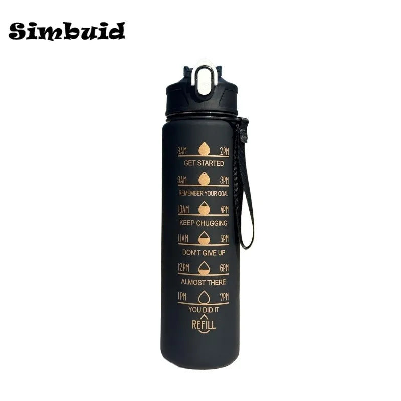 🏃‍♀️💧 Gradient Color Sports Water Bottle – Multiple Sizes to Keep You Hydrated in Style & Motivation! ✨