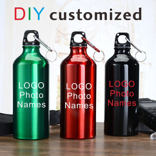 🚴‍♂️💧 600ml Sports Water Bottle with Carabiner Clip – Customize It Your Way! 🏞️✨