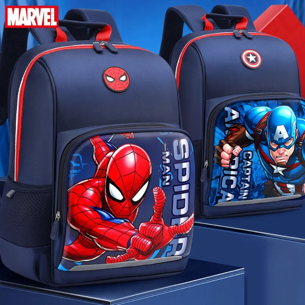 🕸️🎒 Marvel Spider-Man Backpack – Tough, Safe & Superhero-Ready! 🦸‍♂️