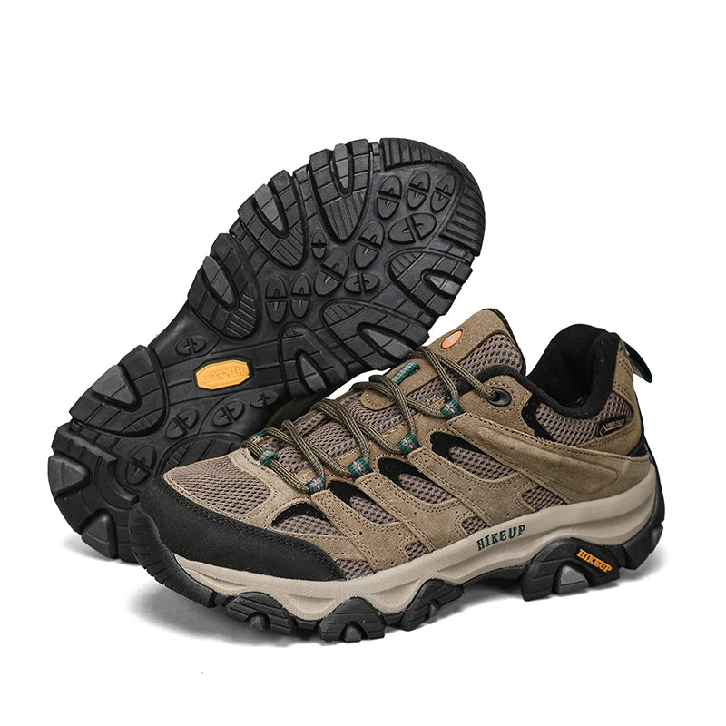 🔥 HIKEUP Outdoor Shoes for Men 🥾 Climbing | Running | Work-Ready 💼