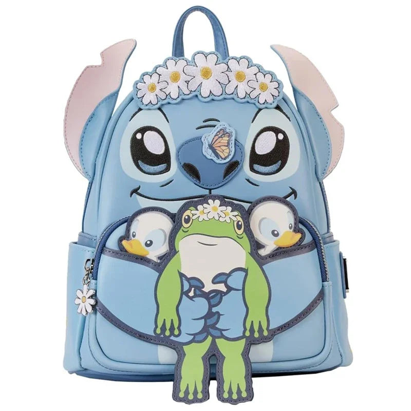 🎒👑 Small Backpack with Lenticular Design – Cinderella Princess Style ✨💙