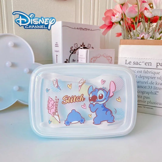 🌟 Stitch Kids’ Lunch Box – Cute Disney Cartoon Design! 💙🍱