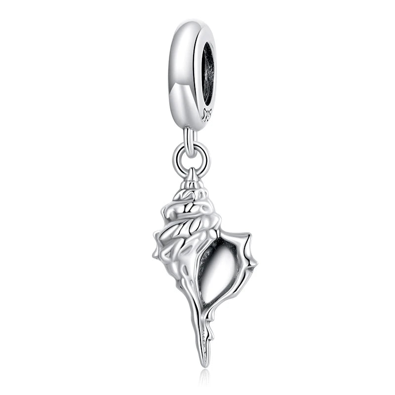 🌊 WOSTU 925 Sterling Silver Ocean Charm Collection – Create Your Coastal Jewelry Story! ✨