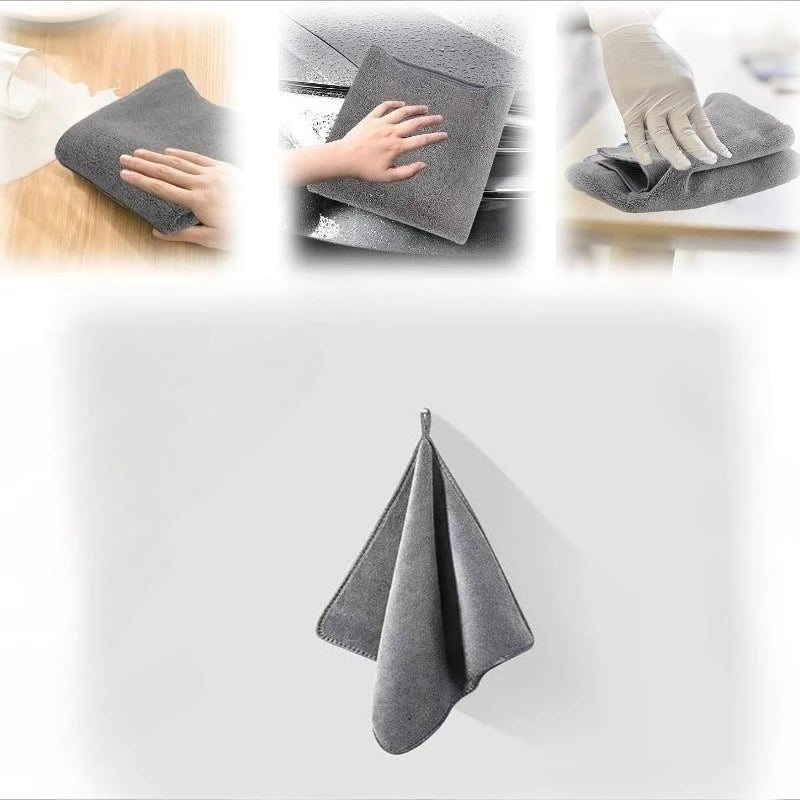 🚗 Premium Microfiber Car Wash Towel – Scratch-Free Shine in One Wipe!