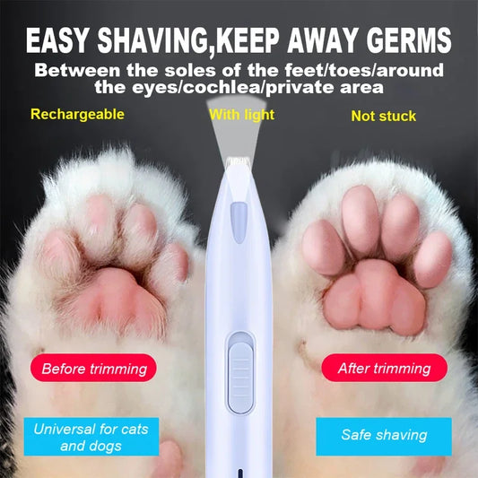 🐾 All-in-One Pet Grooming Kit – Precision Trimming Made Easy! ✂️⚡