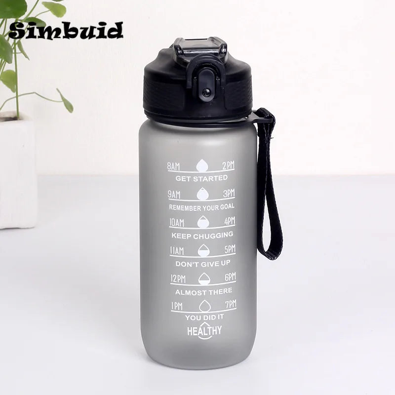 🏃‍♀️💧 Gradient Color Sports Water Bottle – Multiple Sizes to Keep You Hydrated in Style & Motivation! ✨