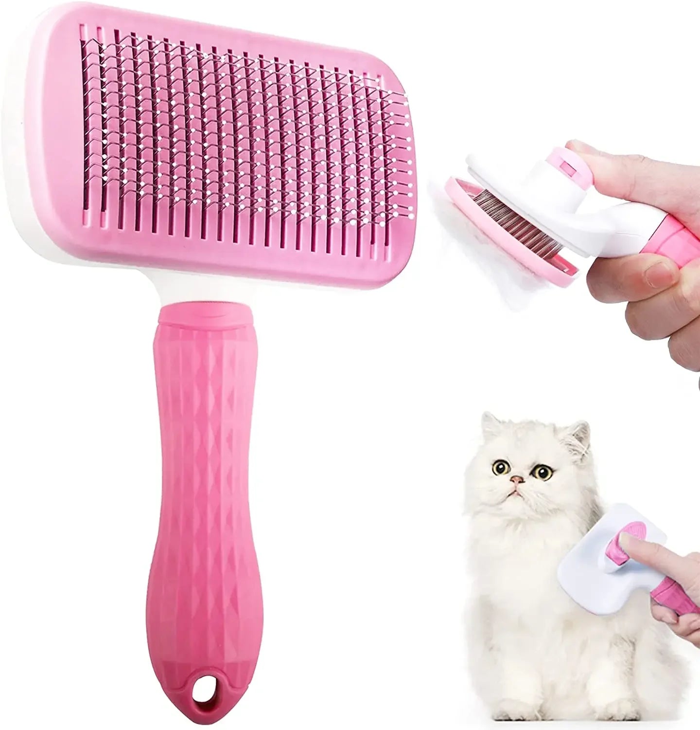🐕🧹 Hair Remover Brush – Groom & Clean Long-Haired Pets!