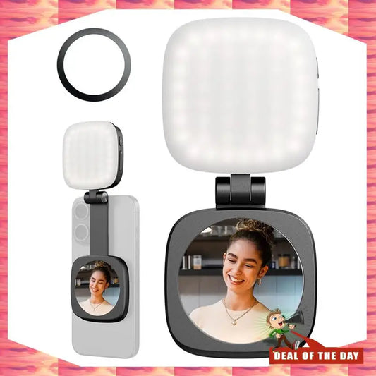 24-Hour Delivery Mini Selfie Fill Light Phone Light Can Be Used For Mobile Phone Beauty Camera For Selfies, Video Conference Out