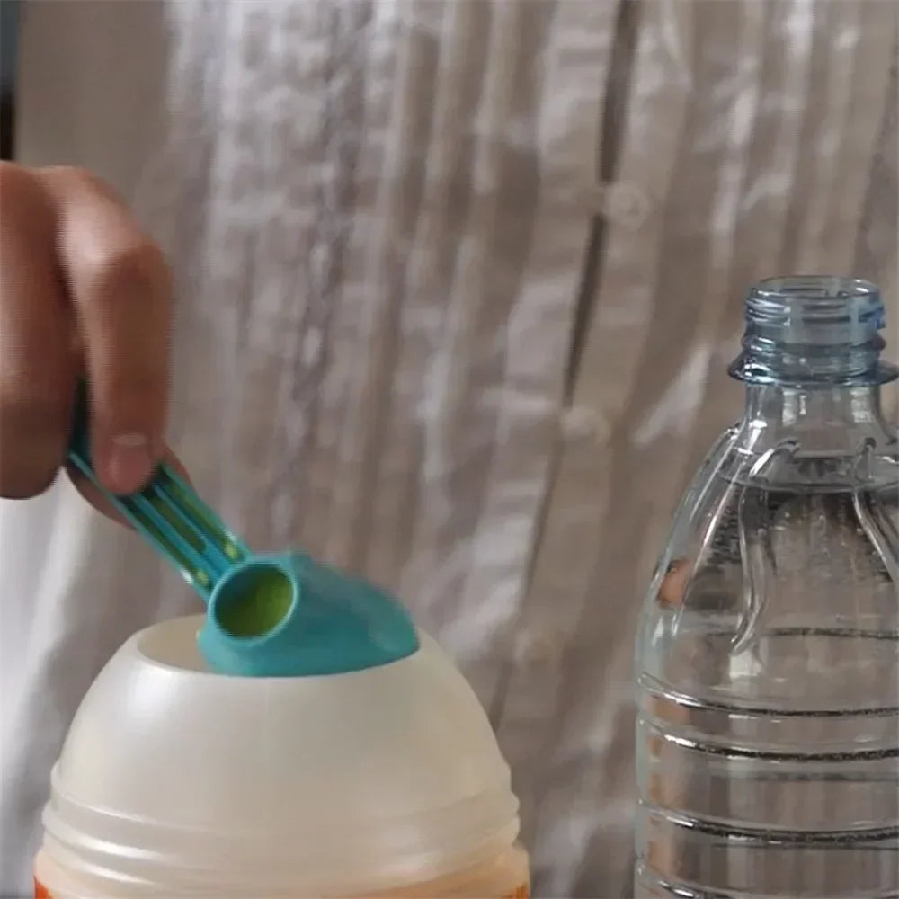 🍼✨ Baby Formula Spoon Funnel | No-Spill Measuring Tool for Protein Powder, Shakes & Mess-Free Refills 💪🥤